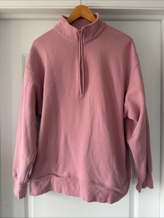Aritzia Sweaters - ARITZIA Sweatfleece Pullover Boyfriend Fit
